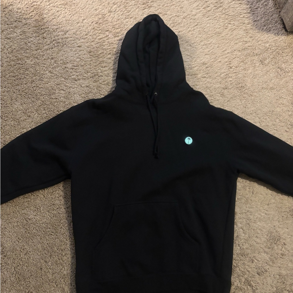 Palm Gf Men's Black Hoodie Hooded Sweatshirt
